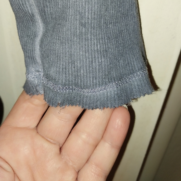 🔴 SALE Rock & Republic Grey Embellished Long Sleeve Shirt - Picture 5 of 7